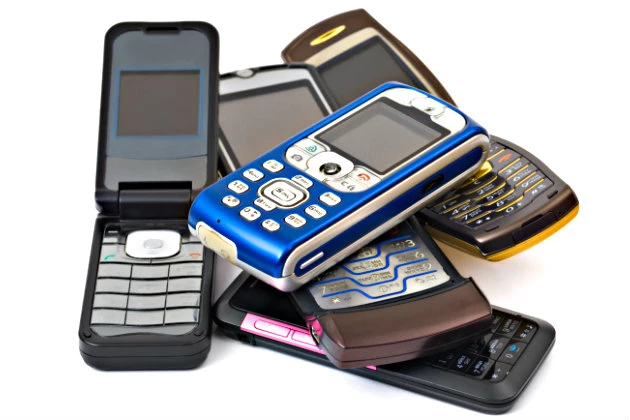 Pile of Cell Phones Pile of Cell Phones