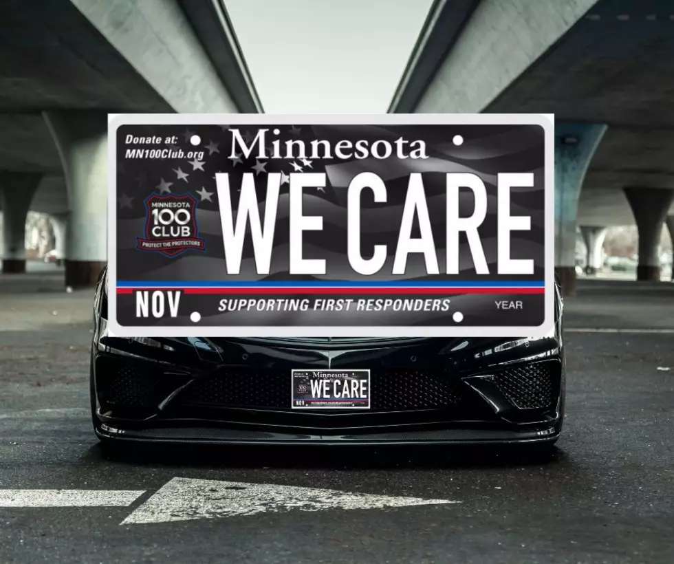 Support MN Law Enforcement By Purchasing This License Plate