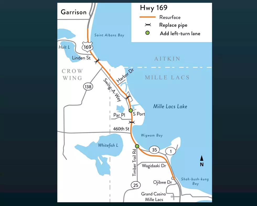 Construction: Highway Project Scheduled Along Mille Lacs Lake