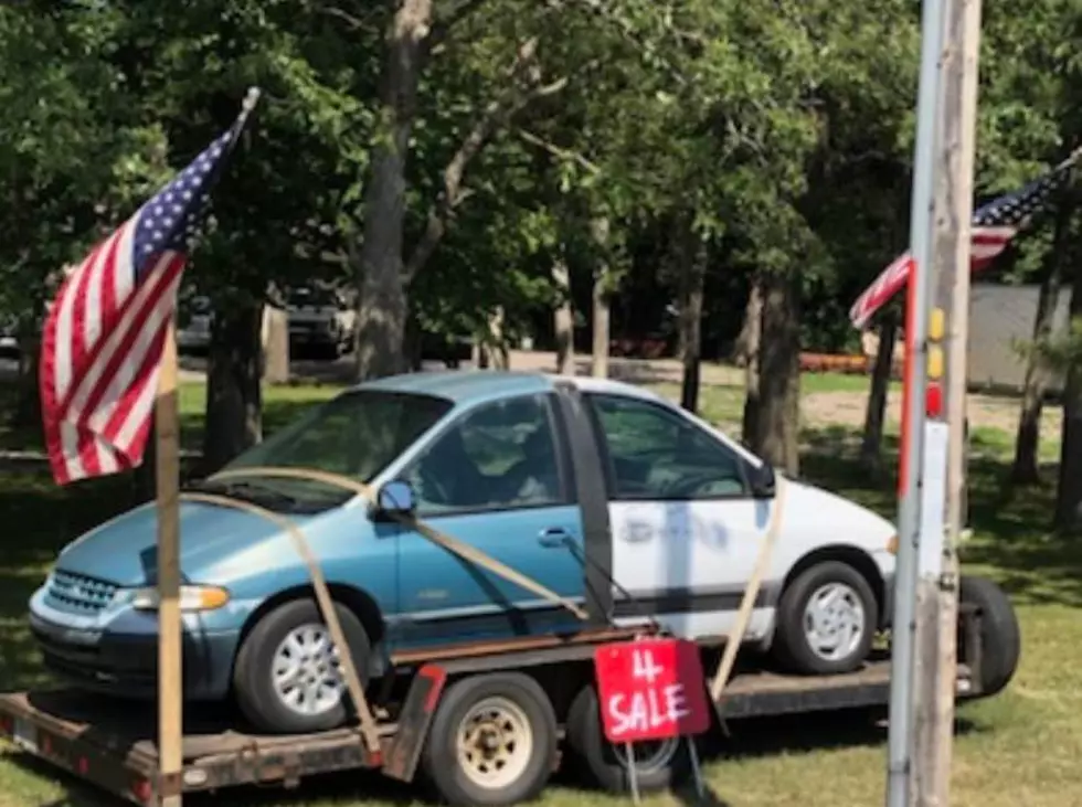 You Can Now Own This Famous Double Van on Highway 10 Near Rice